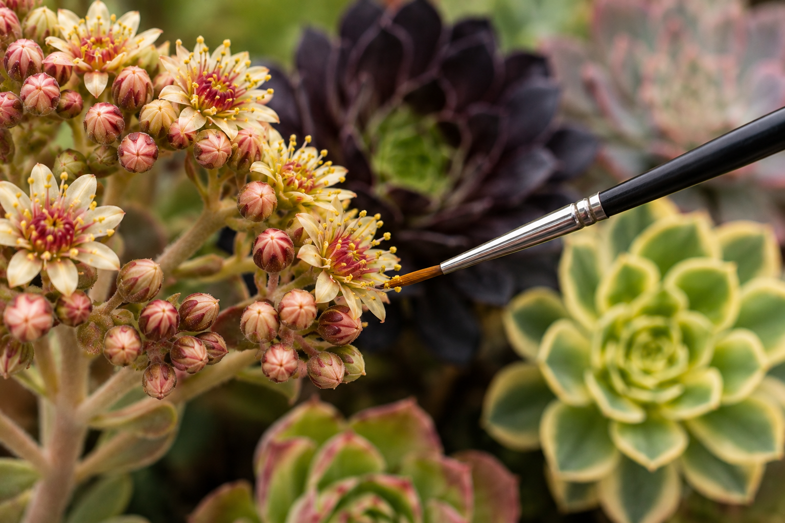 Tout savoir sur l&rsquo;hybridation des Aeonium : le guide complet
